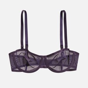 CUUP Balconette in Dusk (plum purple) Size 36C